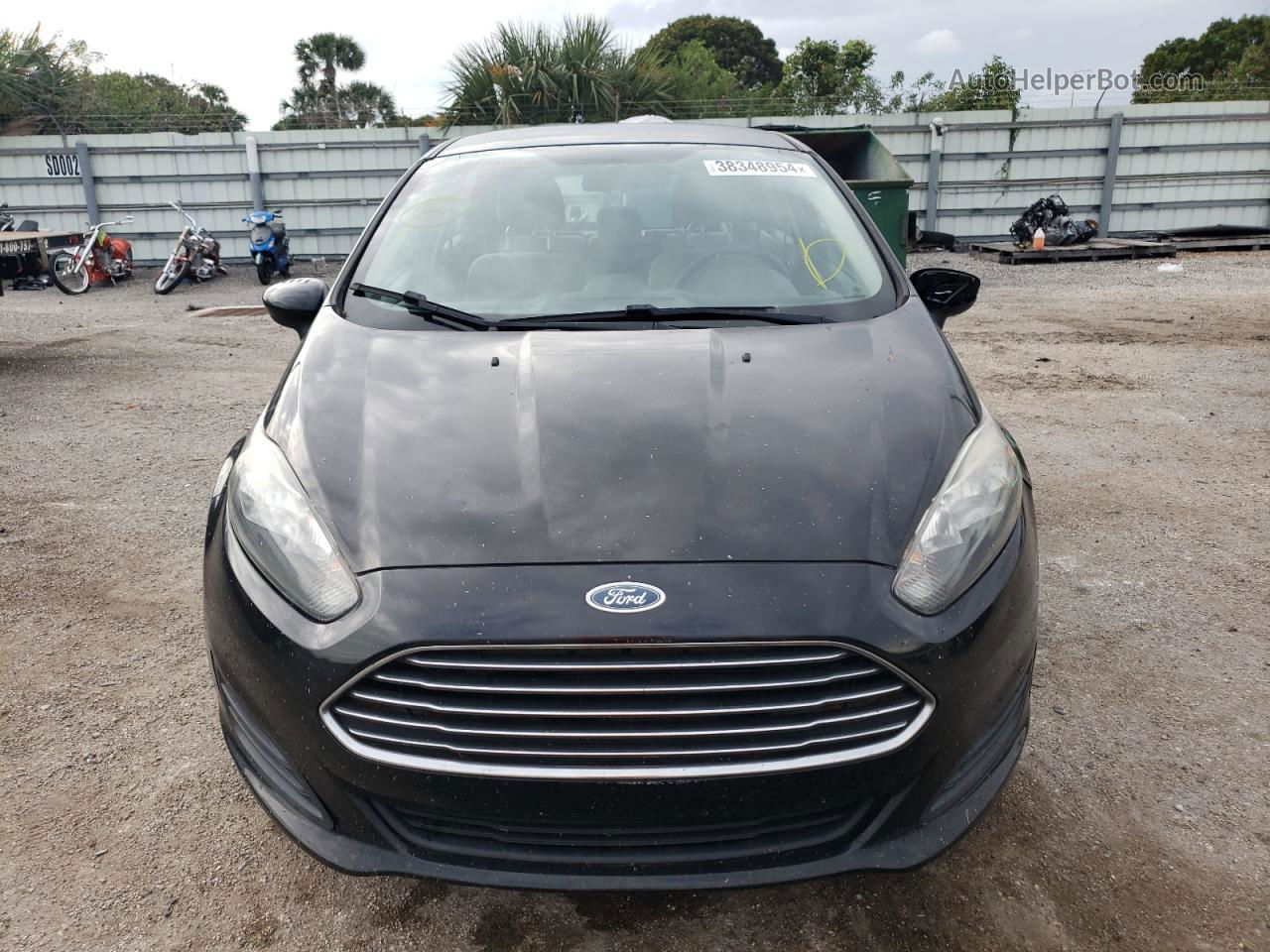 2019 Ford Fiesta Se Black vin: 3FADP4EJXKM112980