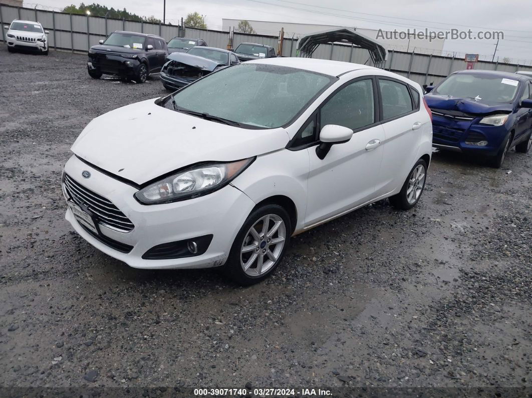 2019 Ford Fiesta Se White vin: 3FADP4EJXKM138950