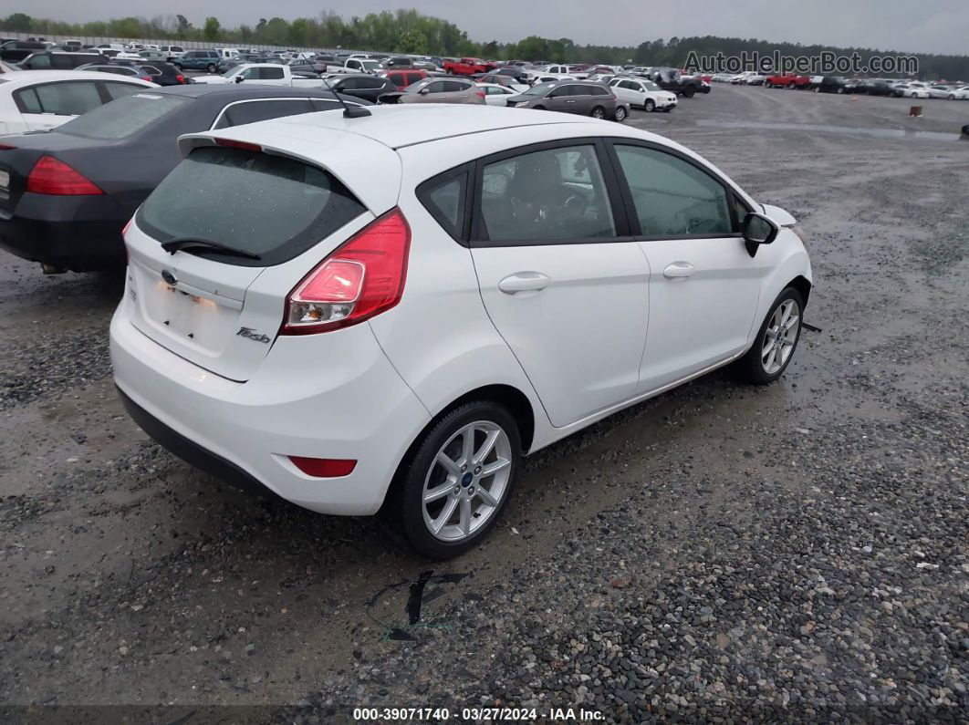 2019 Ford Fiesta Se White vin: 3FADP4EJXKM138950