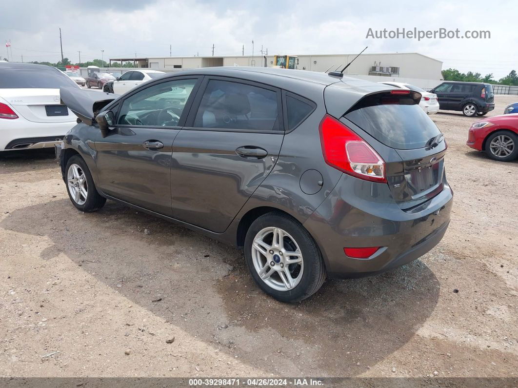 2019 Ford Fiesta Se Gray vin: 3FADP4EJXKM166263