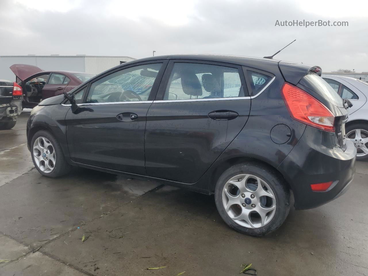 2011 Ford Fiesta Ses Black vin: 3FADP4FJ0BM109150