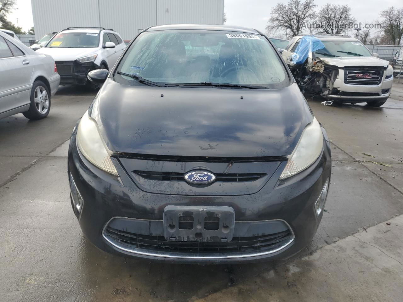 2011 Ford Fiesta Ses Black vin: 3FADP4FJ0BM109150