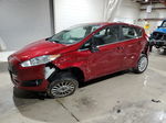 2016 Ford Fiesta Titanium Бордовый vin: 3FADP4FJ0GM119295