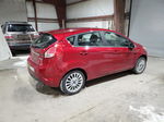 2016 Ford Fiesta Titanium Burgundy vin: 3FADP4FJ0GM119295