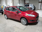 2016 Ford Fiesta Titanium Бордовый vin: 3FADP4FJ0GM119295