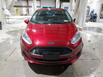 2016 Ford Fiesta Titanium Бордовый vin: 3FADP4FJ0GM119295