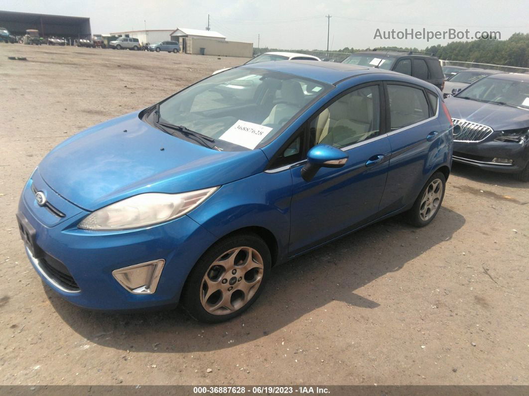 2011 Ford Fiesta Ses Blue vin: 3FADP4FJ1BM128936