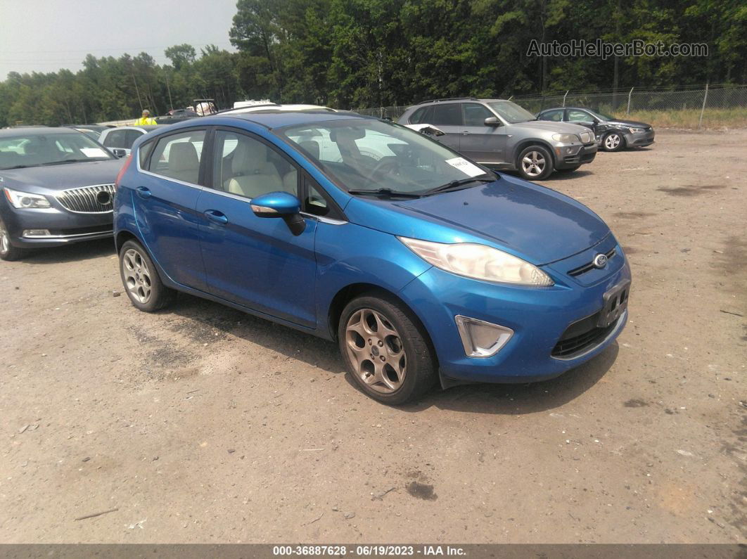 2011 Ford Fiesta Ses Blue vin: 3FADP4FJ1BM128936