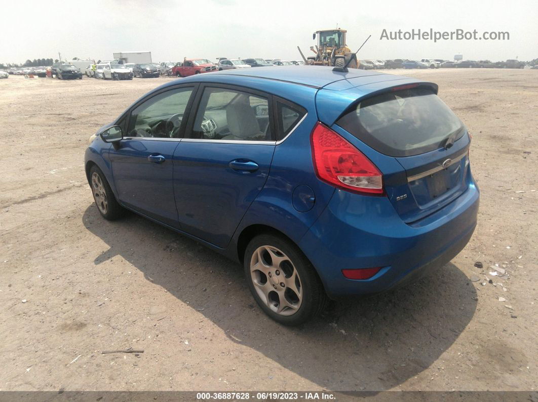 2011 Ford Fiesta Ses Blue vin: 3FADP4FJ1BM128936