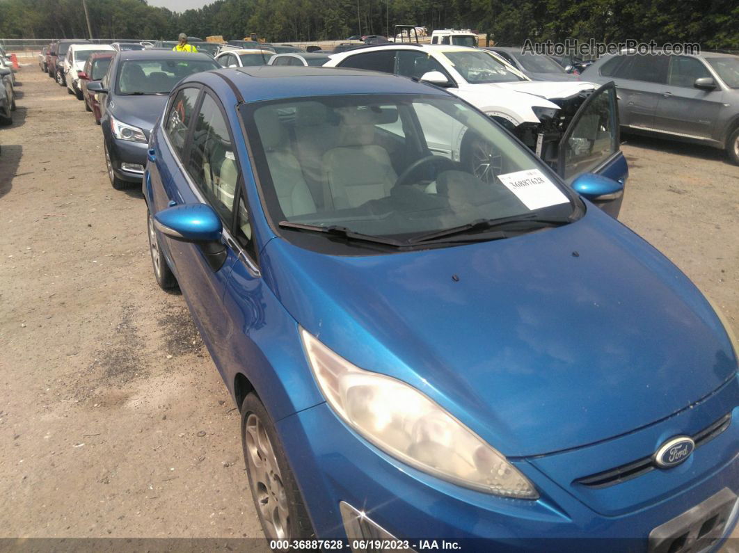 2011 Ford Fiesta Ses Blue vin: 3FADP4FJ1BM128936