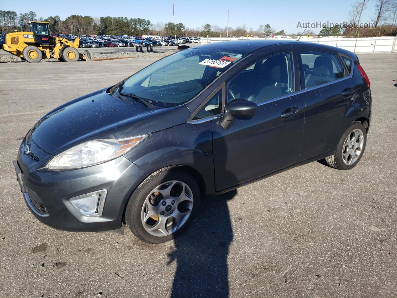 2011 Ford Fiesta Ses Gray vin: 3FADP4FJ1BM129147