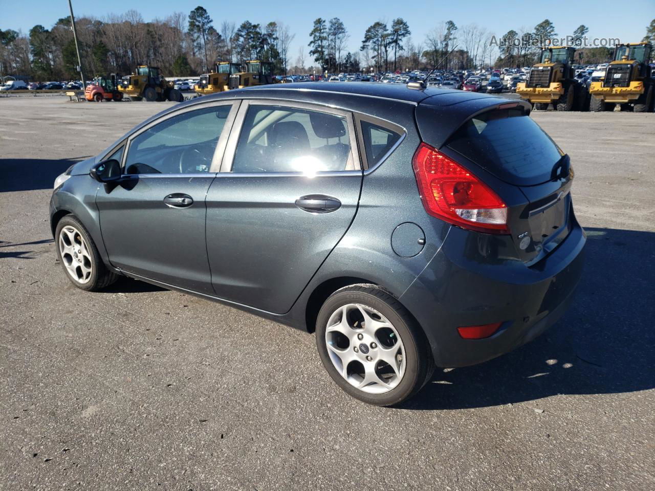 2011 Ford Fiesta Ses Gray vin: 3FADP4FJ1BM129147