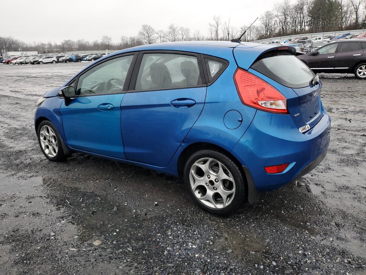 2011 Ford Fiesta Ses Синий vin: 3FADP4FJ1BM151133