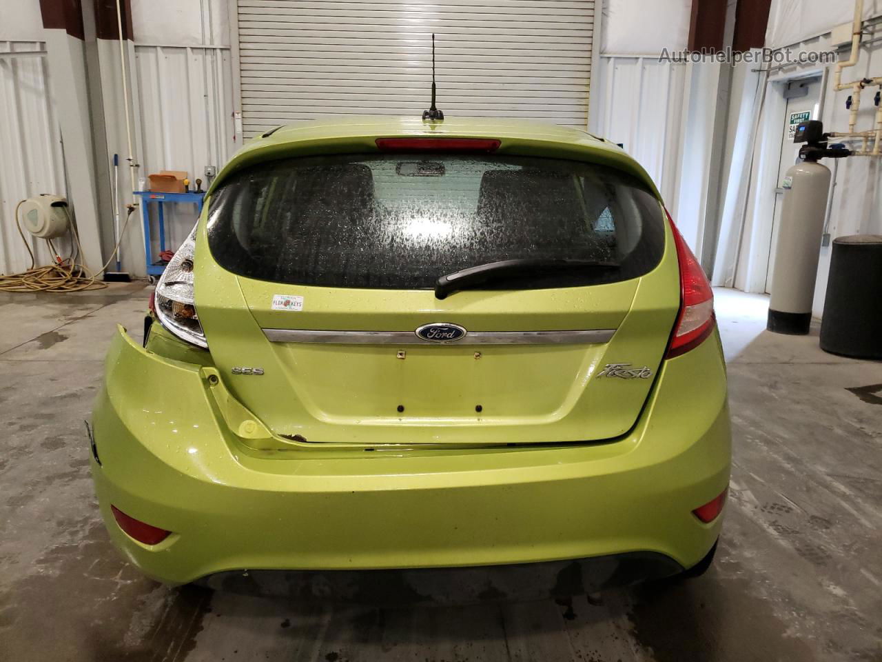 2011 Ford Fiesta Ses Green vin: 3FADP4FJ1BM176873