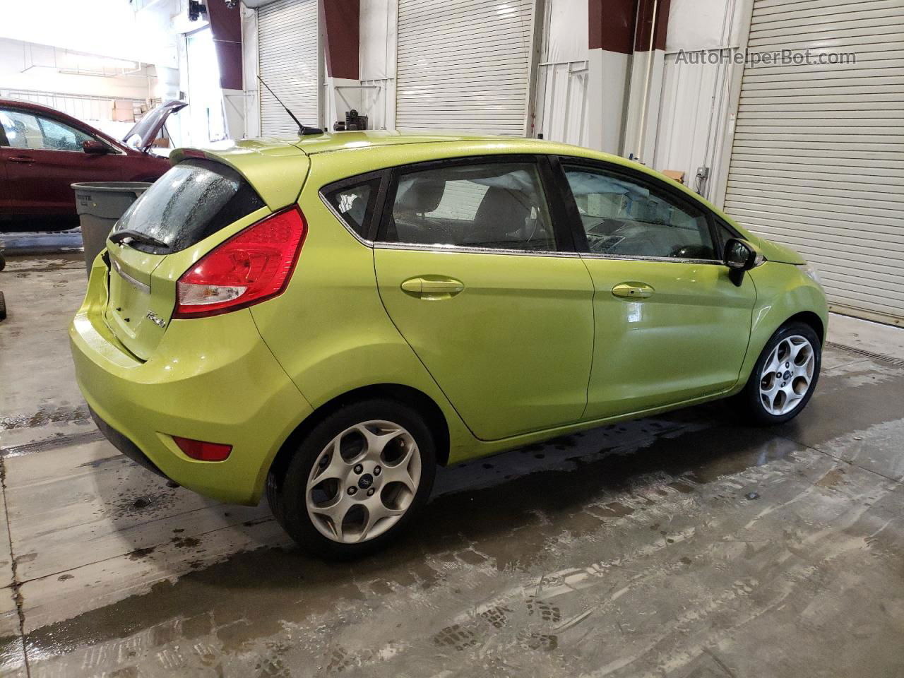 2011 Ford Fiesta Ses Зеленый vin: 3FADP4FJ1BM176873