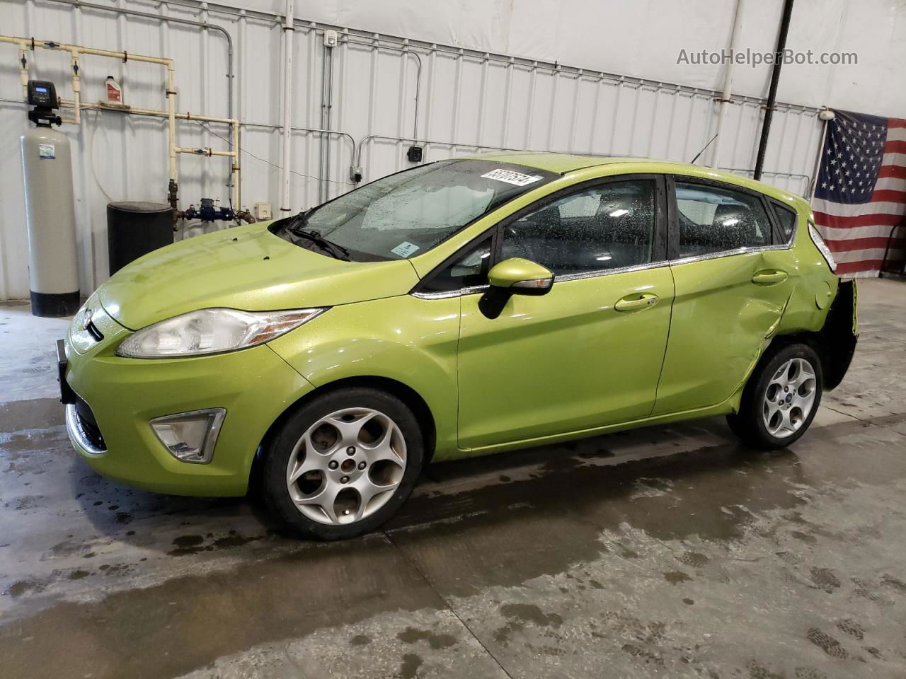 2011 Ford Fiesta Ses Green vin: 3FADP4FJ1BM176873