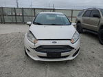 2016 Ford Fiesta Titanium Белый vin: 3FADP4FJ1GM170482