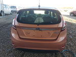 2017 Ford Fiesta Titanium Orange vin: 3FADP4FJ1HM138844