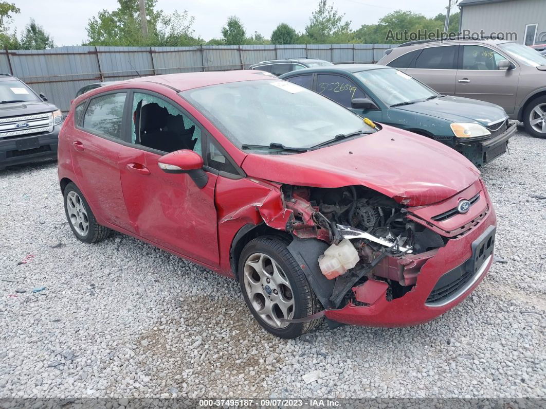 2011 Ford Fiesta Ses Red vin: 3FADP4FJ2BM137726