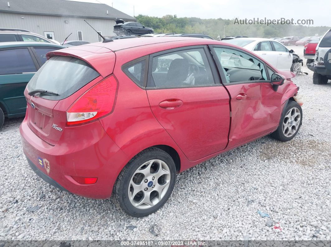 2011 Ford Fiesta Ses Red vin: 3FADP4FJ2BM137726