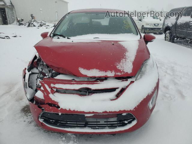 2011 Ford Fiesta Ses Red vin: 3FADP4FJ3BM113919