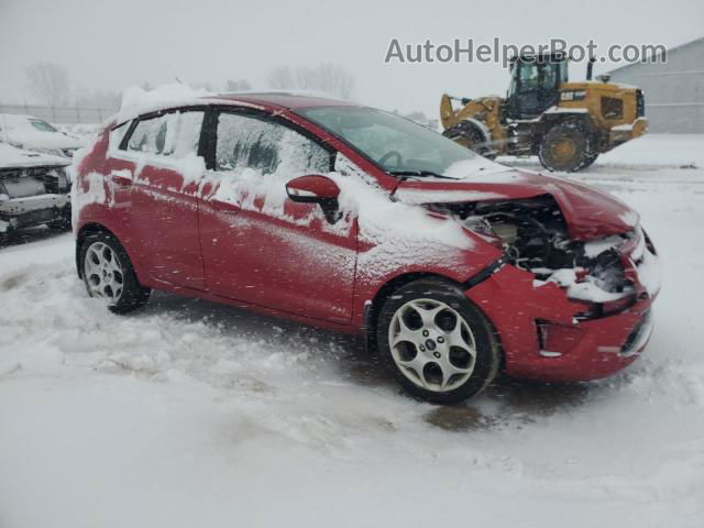 2011 Ford Fiesta Ses Red vin: 3FADP4FJ3BM113919