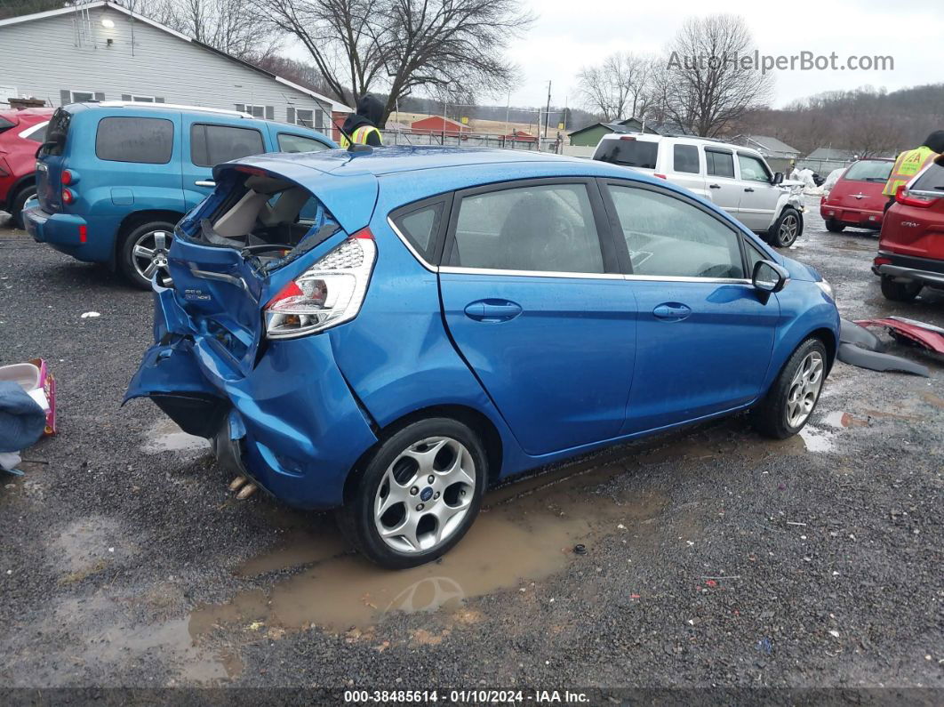 2011 Ford Fiesta Ses Blue vin: 3FADP4FJ3BM131854