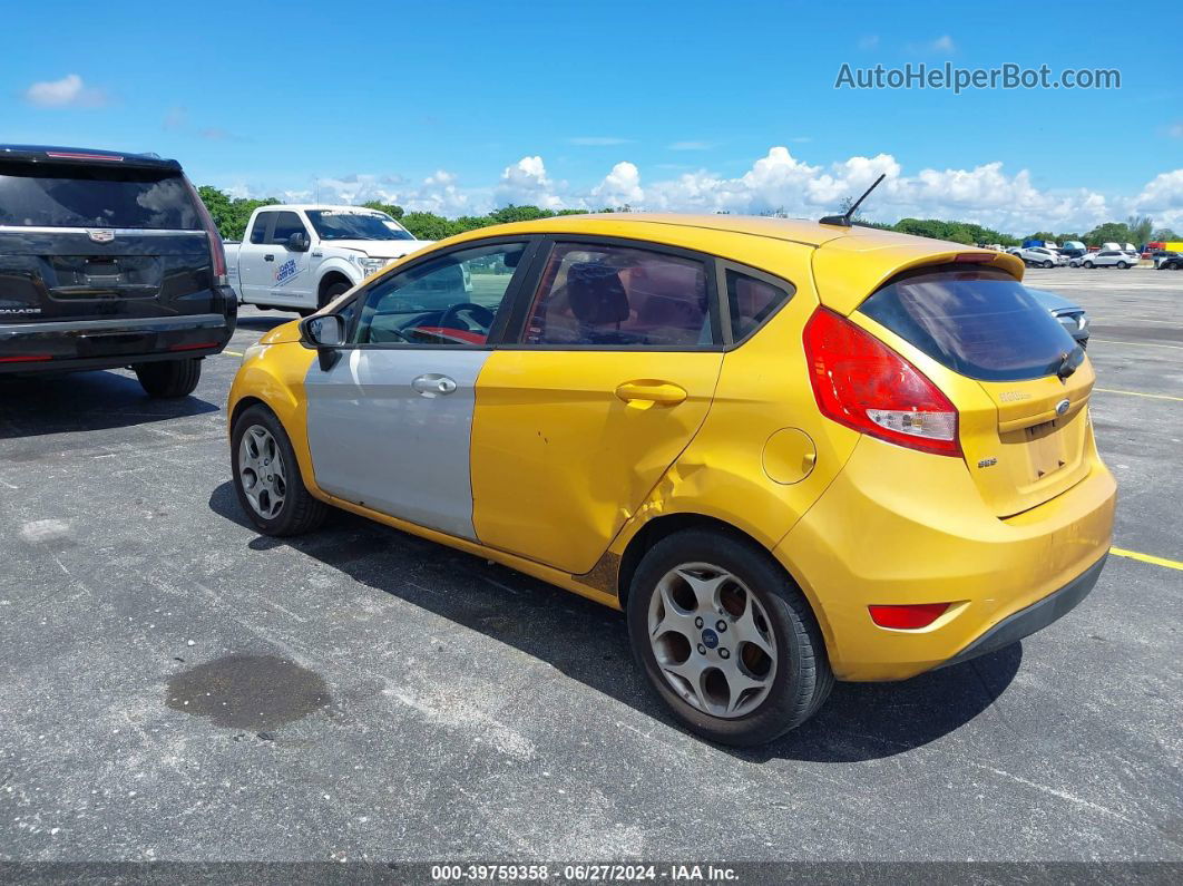 2011 Ford Fiesta Ses Yellow vin: 3FADP4FJ3BM174591