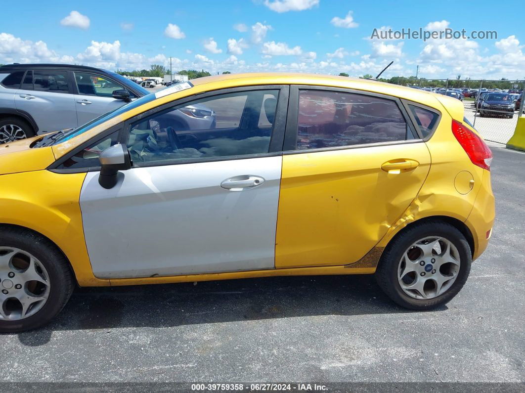 2011 Ford Fiesta Ses Yellow vin: 3FADP4FJ3BM174591