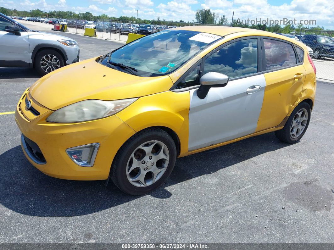 2011 Ford Fiesta Ses Yellow vin: 3FADP4FJ3BM174591