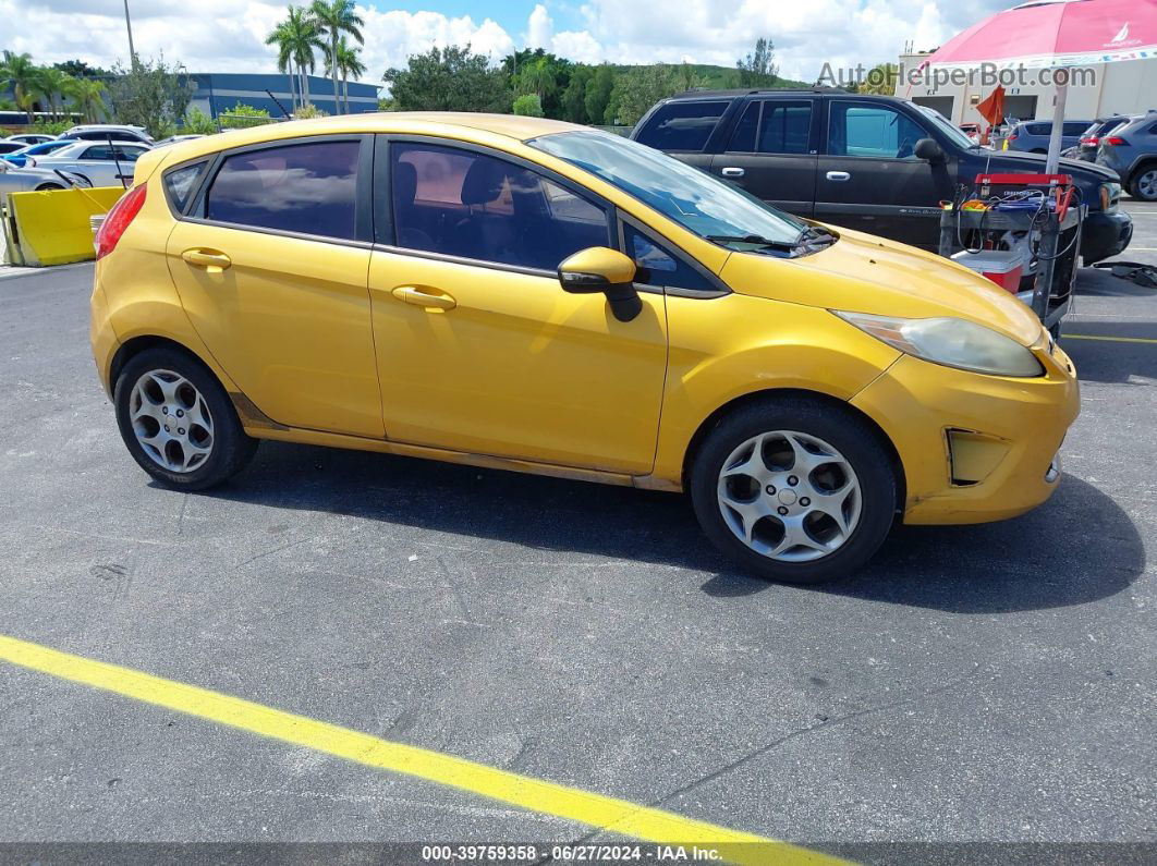 2011 Ford Fiesta Ses Yellow vin: 3FADP4FJ3BM174591