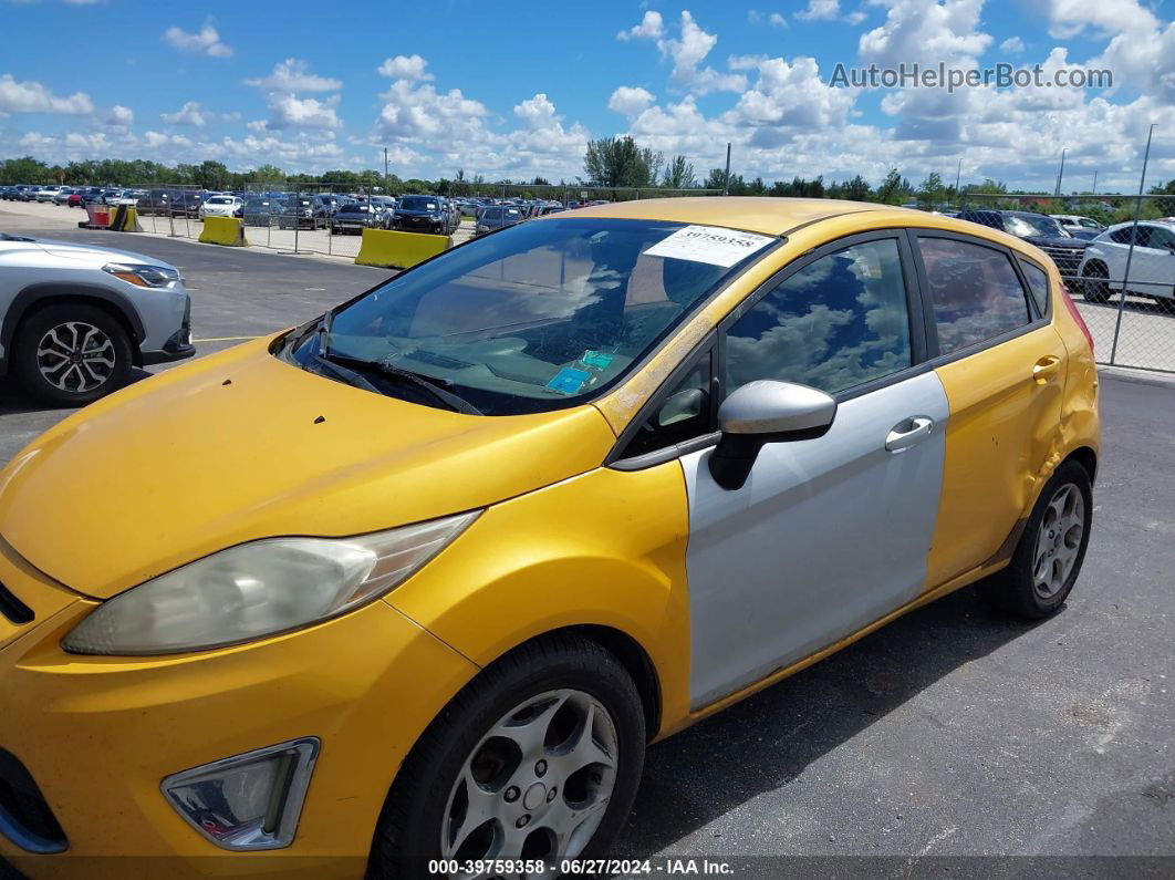 2011 Ford Fiesta Ses Yellow vin: 3FADP4FJ3BM174591