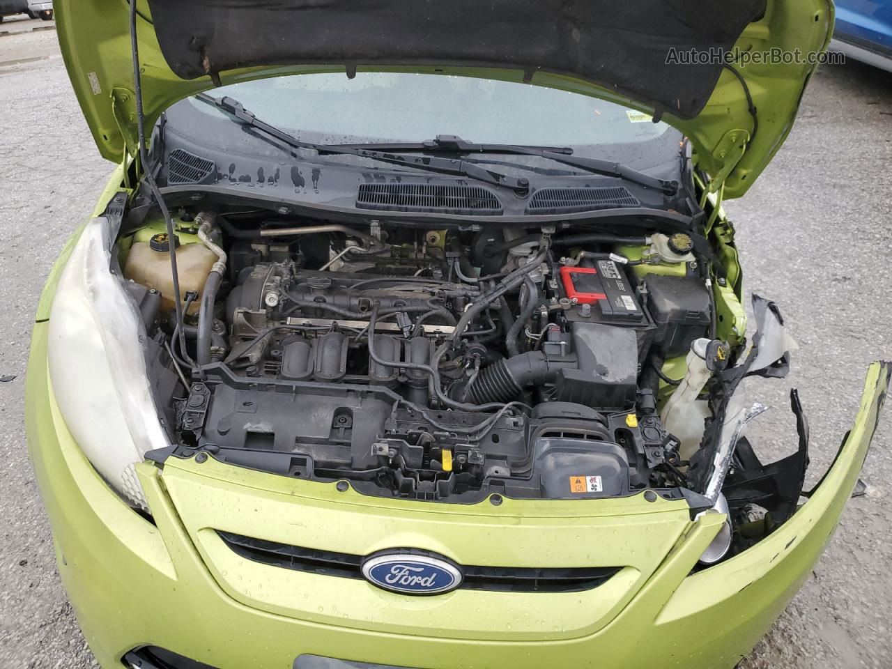 2011 Ford Fiesta Ses Green vin: 3FADP4FJ4BM134438