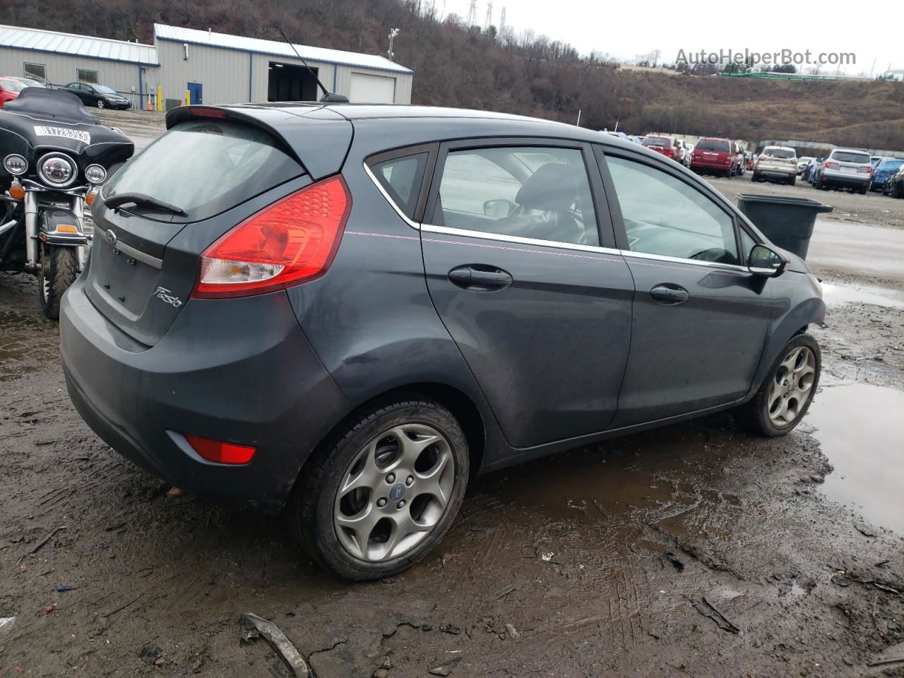 2011 Ford Fiesta Ses Black vin: 3FADP4FJ4BM144791