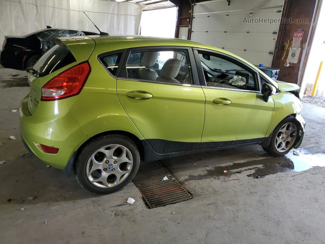 2011 Ford Fiesta Ses Green vin: 3FADP4FJ4BM170078