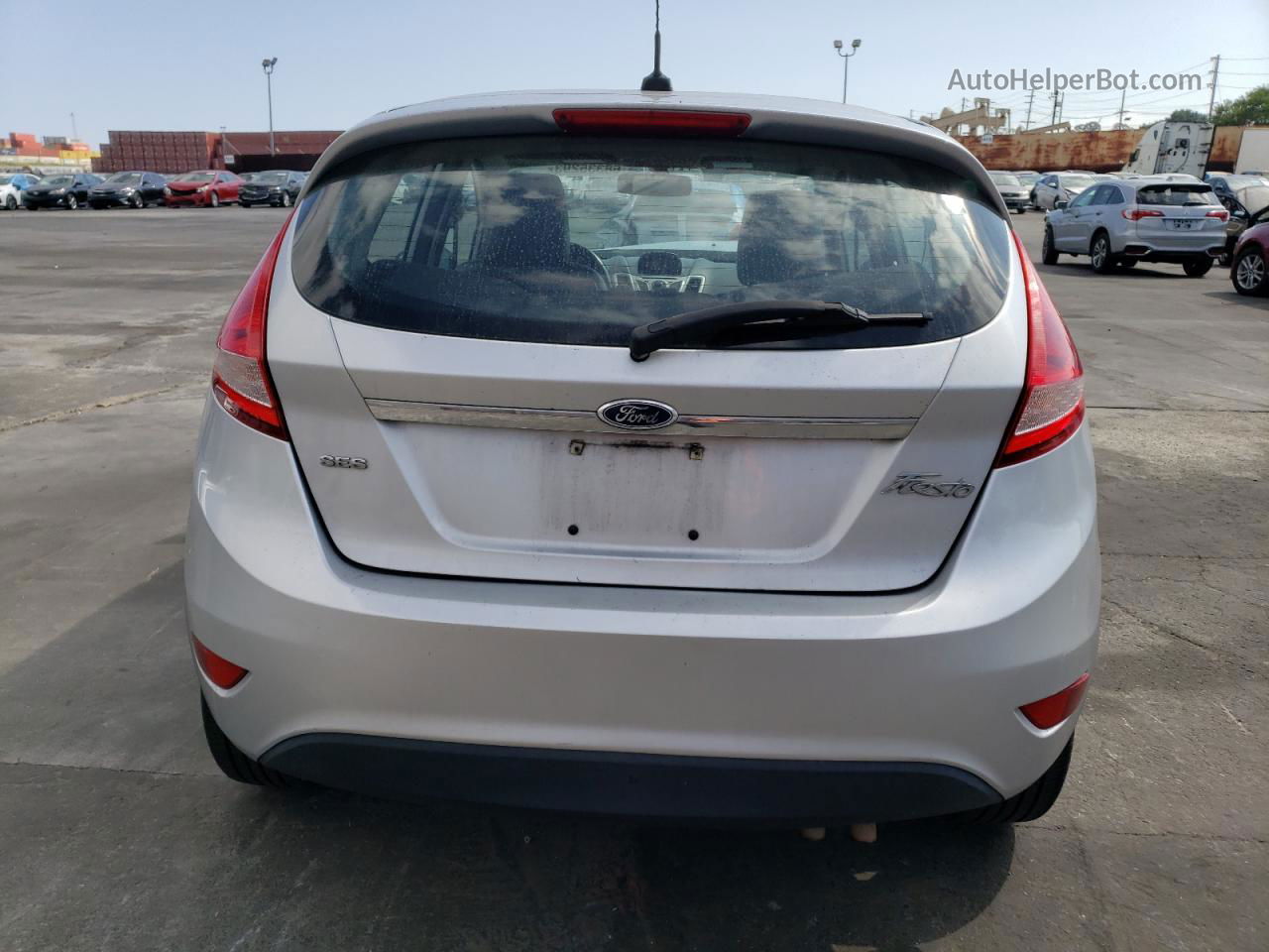 2011 Ford Fiesta Ses Silver vin: 3FADP4FJ4BM228769