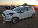 2017 Ford Fiesta Titanium White vin: 3FADP4FJ4HM136179