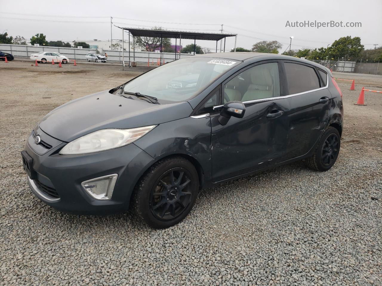 2011 Ford Fiesta Ses Черный vin: 3FADP4FJ5BM219398