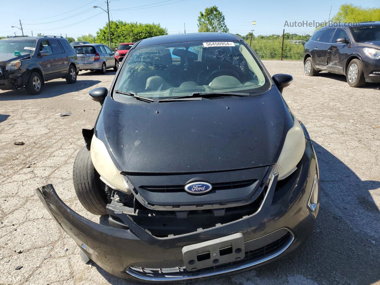 2011 Ford Fiesta Ses Black vin: 3FADP4FJ6BM121576