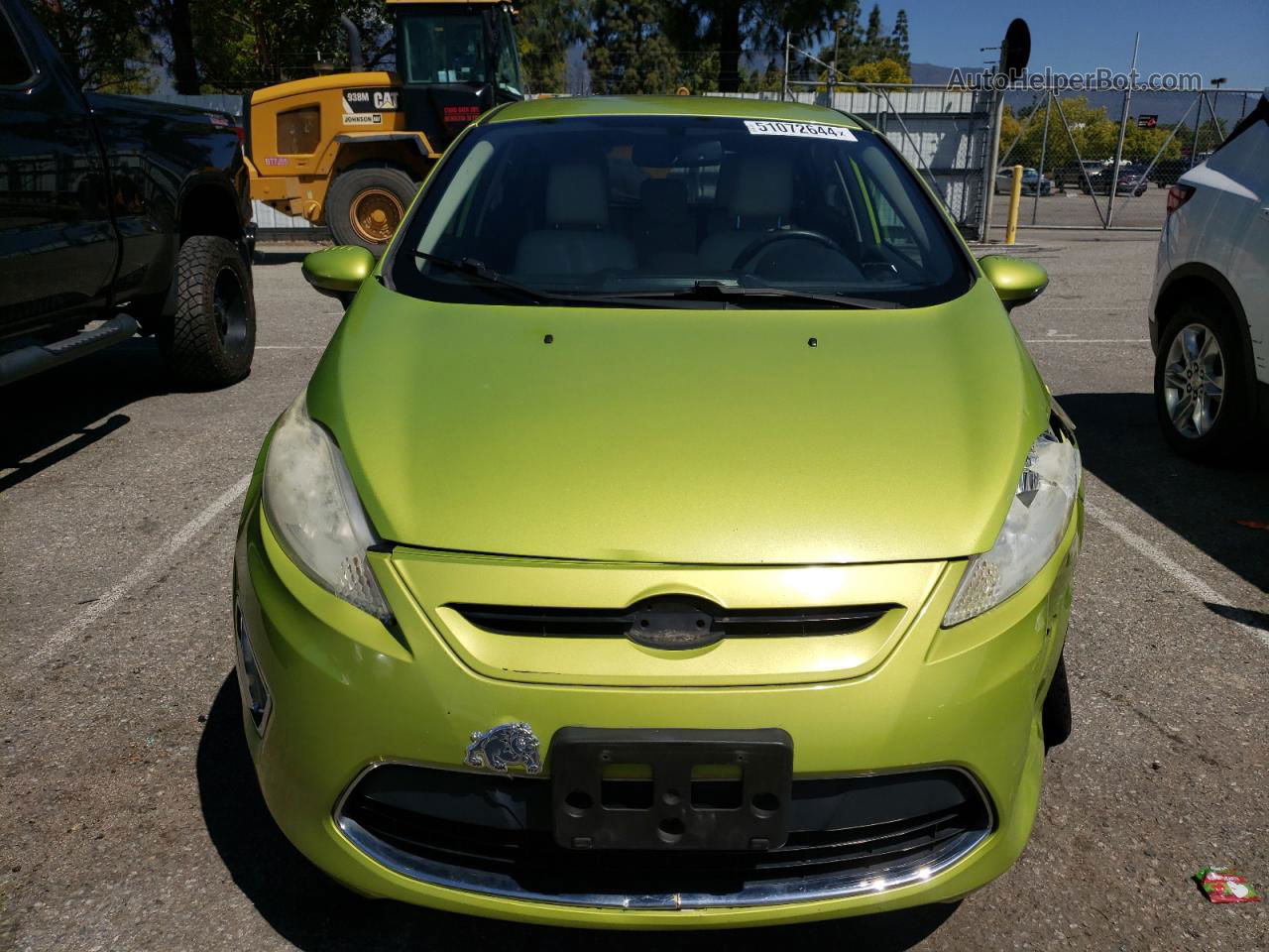 2011 Ford Fiesta Ses Green vin: 3FADP4FJ6BM177176