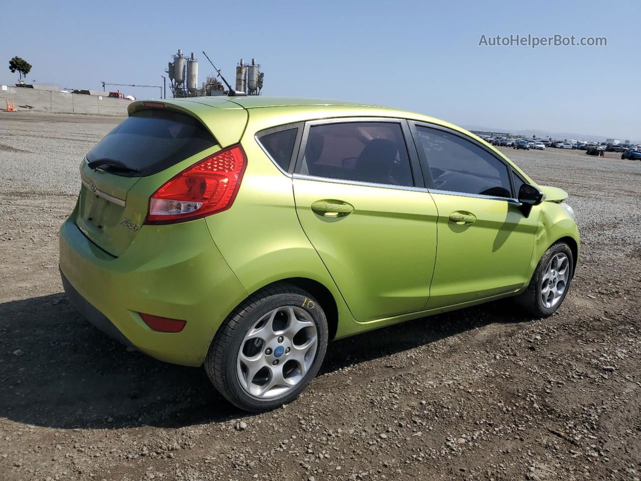 2011 Ford Fiesta Ses Green vin: 3FADP4FJ7BM114281