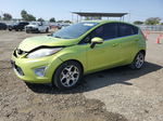 2011 Ford Fiesta Ses Зеленый vin: 3FADP4FJ7BM114281