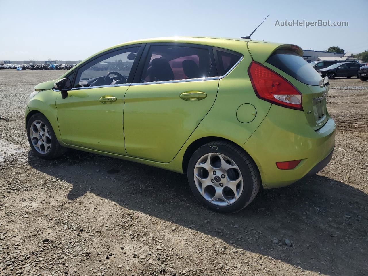 2011 Ford Fiesta Ses Green vin: 3FADP4FJ7BM114281