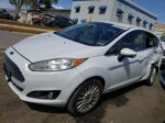 2015 Ford Fiesta Titanium White vin: 3FADP4FJ8FM138353