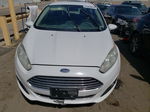 2015 Ford Fiesta Titanium White vin: 3FADP4FJ8FM138353