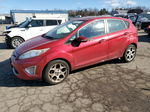 2011 Ford Fiesta Ses Red vin: 3FADP4FJ9BM113200