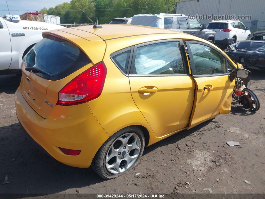 2011 Ford Fiesta Ses Yellow vin: 3FADP4FJ9BM145645