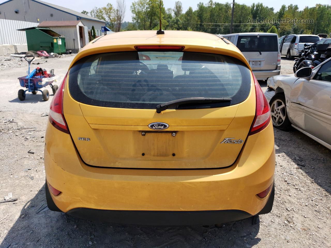 2011 Ford Fiesta Ses Gold vin: 3FADP4FJXBM196202