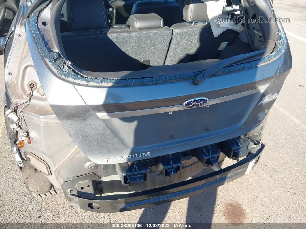 2015 Ford Fiesta Titanium Gray vin: 3FADP4FJXFM110909