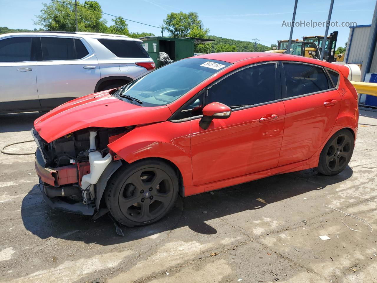 2015 Ford Fiesta St Red vin: 3FADP4GX0FM117211